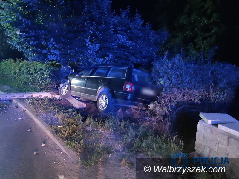 REGION, Głuszyca: Nietrzeźwa kobieta doprowadziła do kolizji drogowej