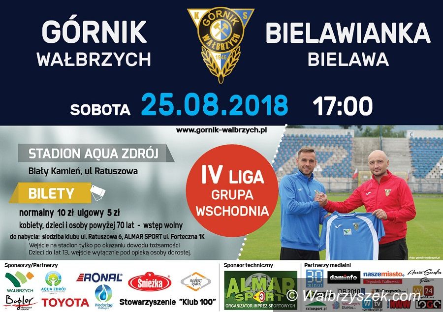 Wałbrzych: IV liga piłkarska: Utrzymać zwycięską passę
