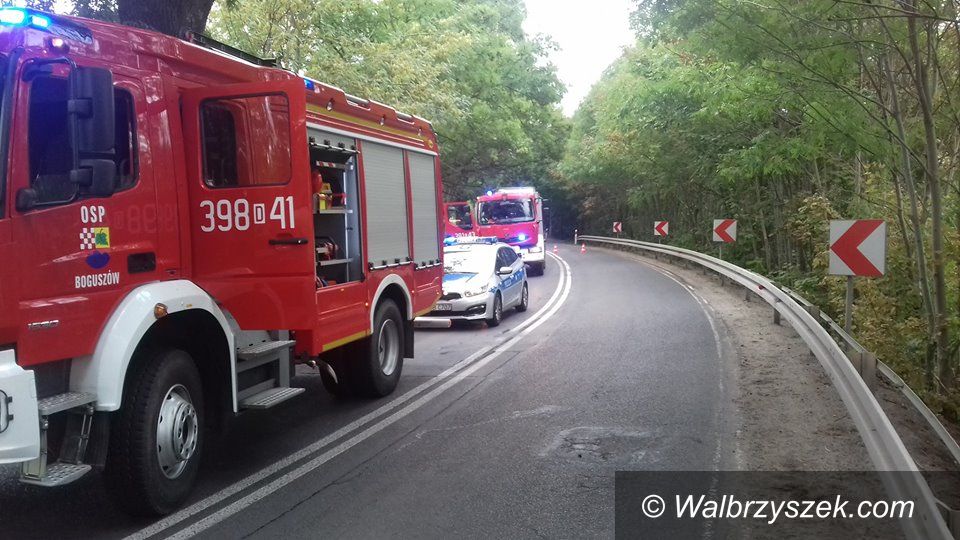 REGION, Boguszów-Gorce: Kolejny wypadek na drodze pomiędzy Boguszowem a Gorcami