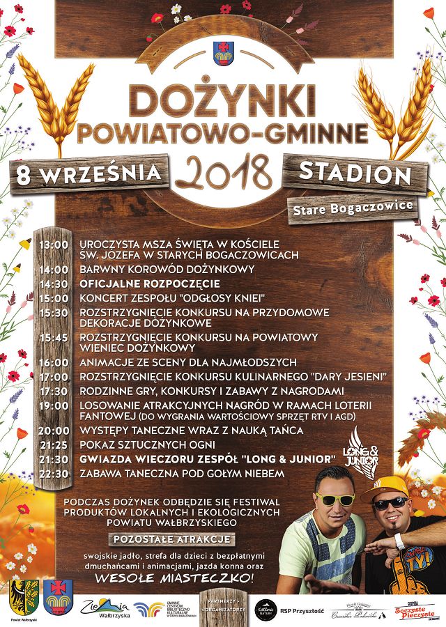 REGION, Stare Bogaczowice: Powiatowo–gminne dożynki w Starych Bogaczowicach tuż, tuż