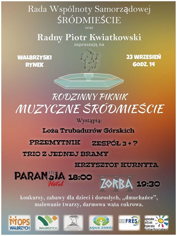 Wałbrzych: Śródmieście będzie pełne muzyki
