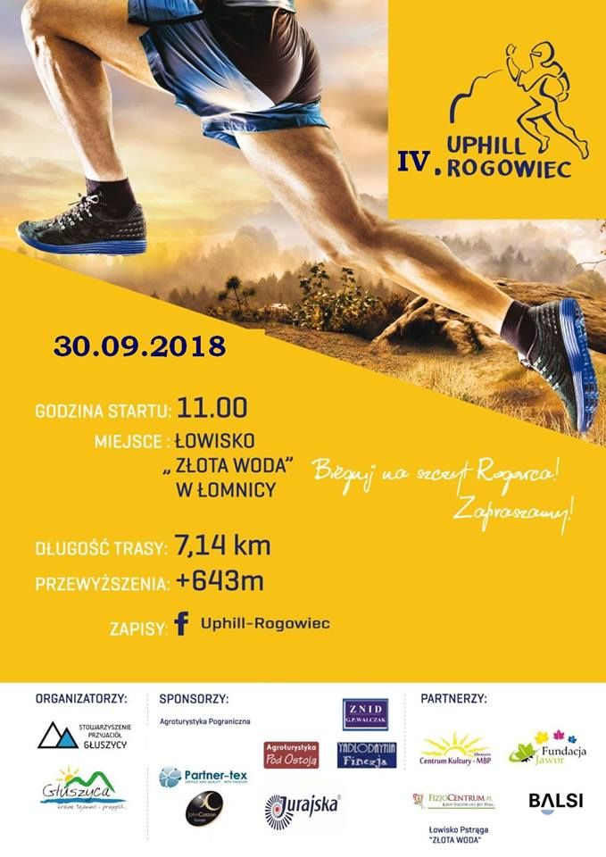 REGION: Uphill Rogowiec rusza 30 września