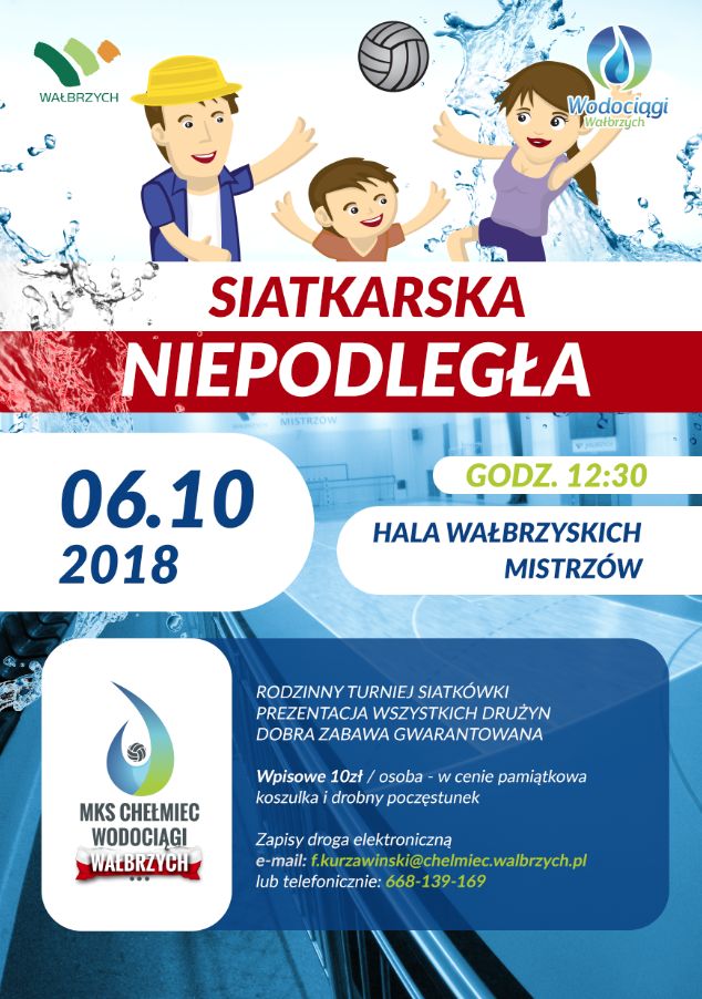 Wałbrzych: „Siatkarska Niepodległa” – rodzinny turniej siatkówki