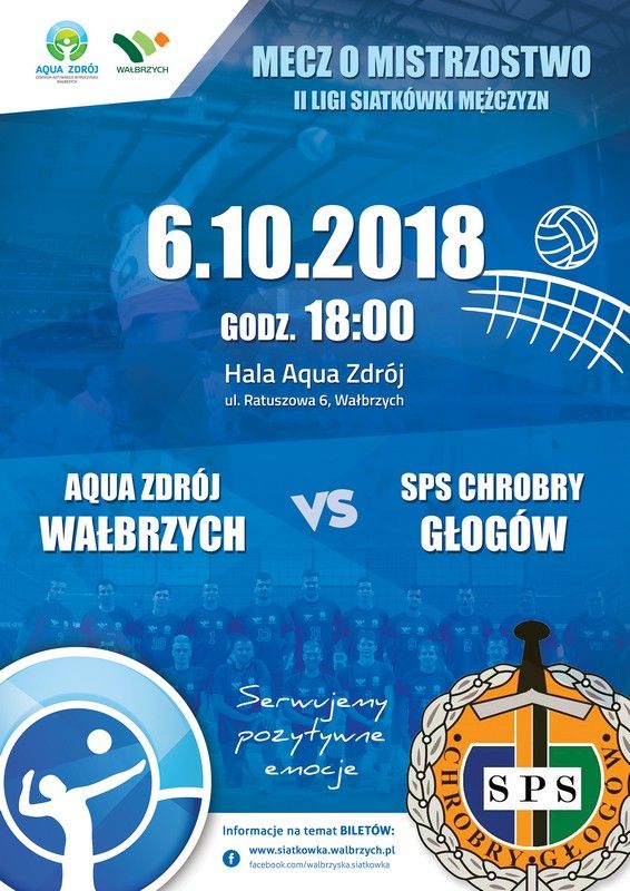 Wałbrzych: II liga siatkówki mężczyzn: Pokonać mocnego Chrobrego