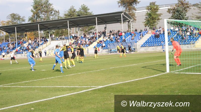 Wałbrzych: IV liga piłkarska: Wpadka Górnika