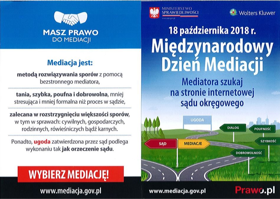 Wałbrzych: W przyszłym tygodniu "Tydzień Mediacji”