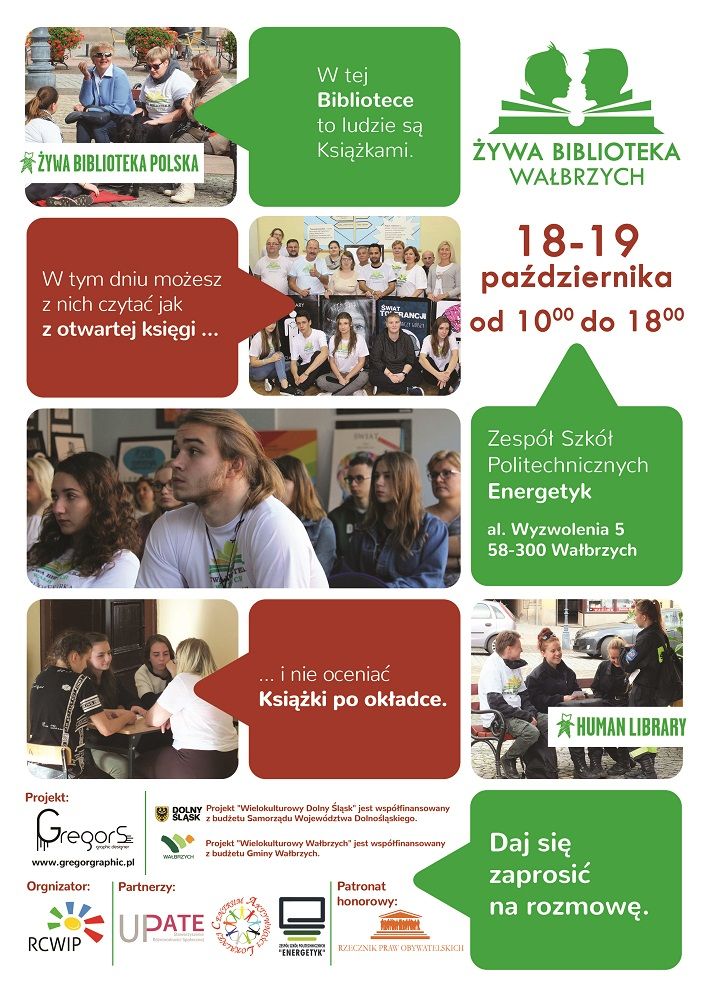 Wałbrzych: W tej Bibliotece wypożyczysz Uchodźcę, Cygankę, Żyda i Feministkę