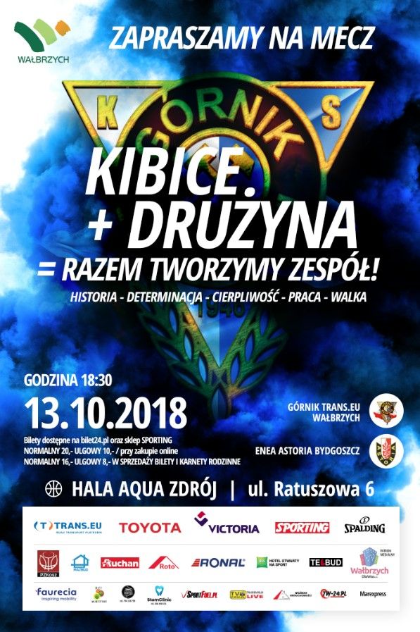 Wałbrzych: I liga koszykówki mężczyzn: Trudny rywal