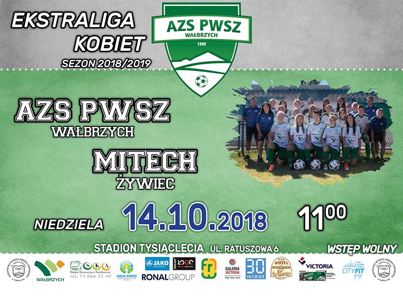 Wałbrzych: Ekstraliga piłkarska kobiet: Pogrążyć Mitech