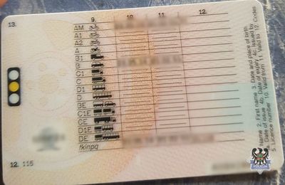 Wałbrzych: Zatrzymana 31–latka okazała policjantom podrobione prawo jazdy
