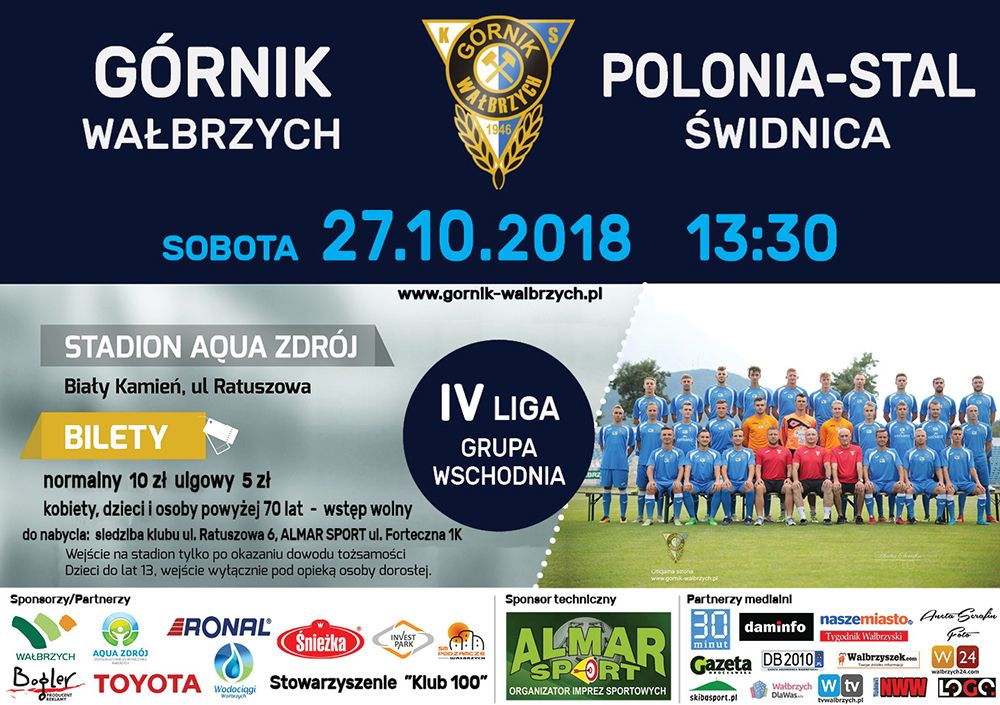 Wałbrzych: IV liga piłkarska: Czeka nas arcytrudne spotkanie