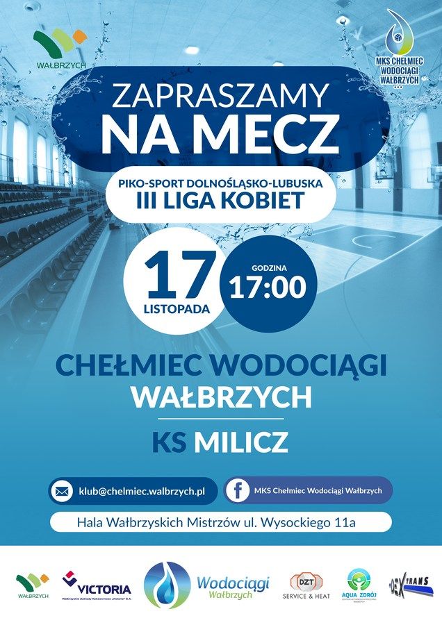 Wałbrzych: III liga siatkówki kobiet: Szykują się nie lada emocje