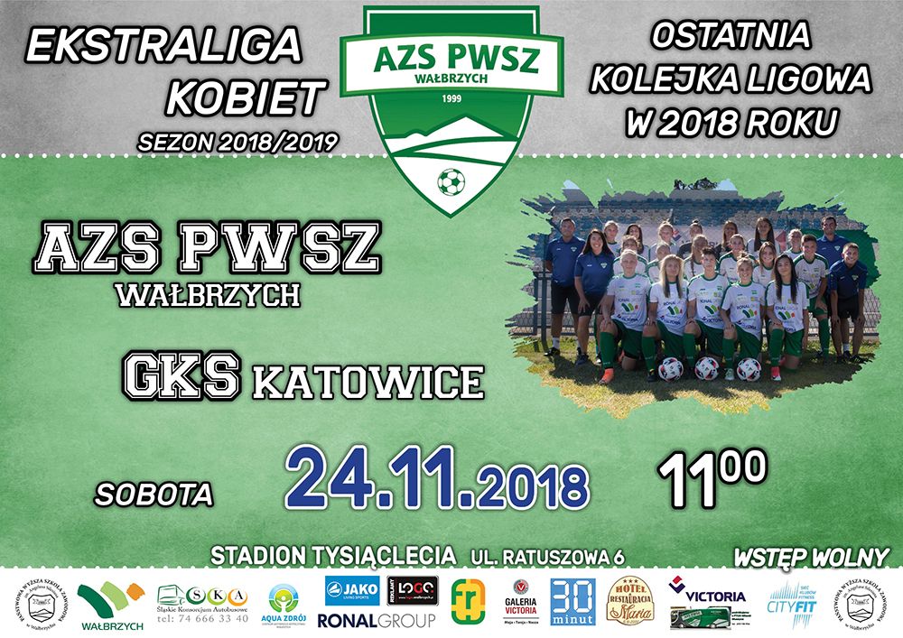 Wałbrzych: Ekstraliga piłkarska kobiet: Akademiczki wracają do gry