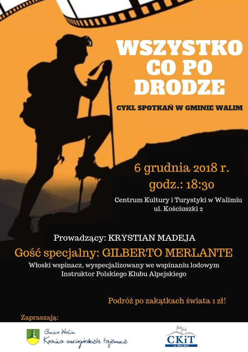 REGION, Walim: Włoski wspinacz w Walimiu