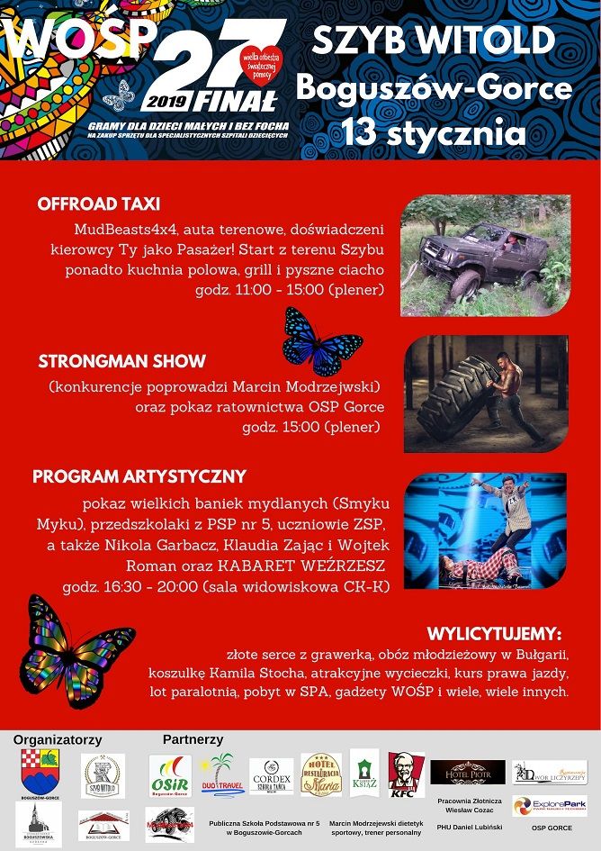 REGION, Boguszów-Gorce: WOŚP w Szybie WITOLD