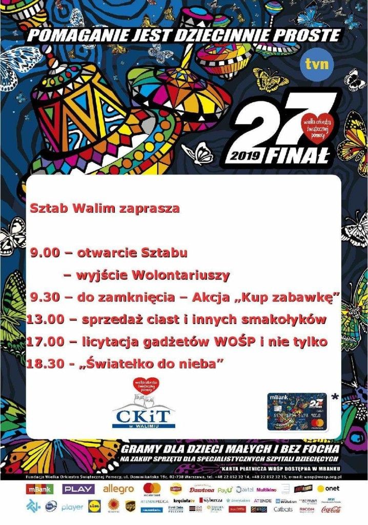 REGION, Walim: WOŚP zagra również w Walimiu