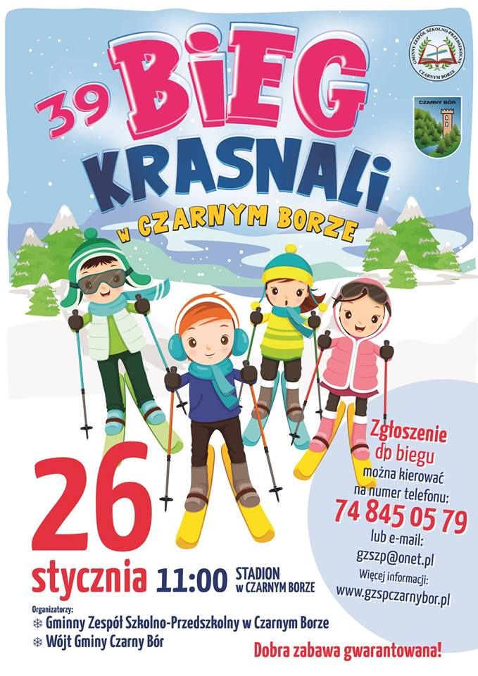 REGION, Czarny Bór: Narciarski Bieg Krasnali już jutro!