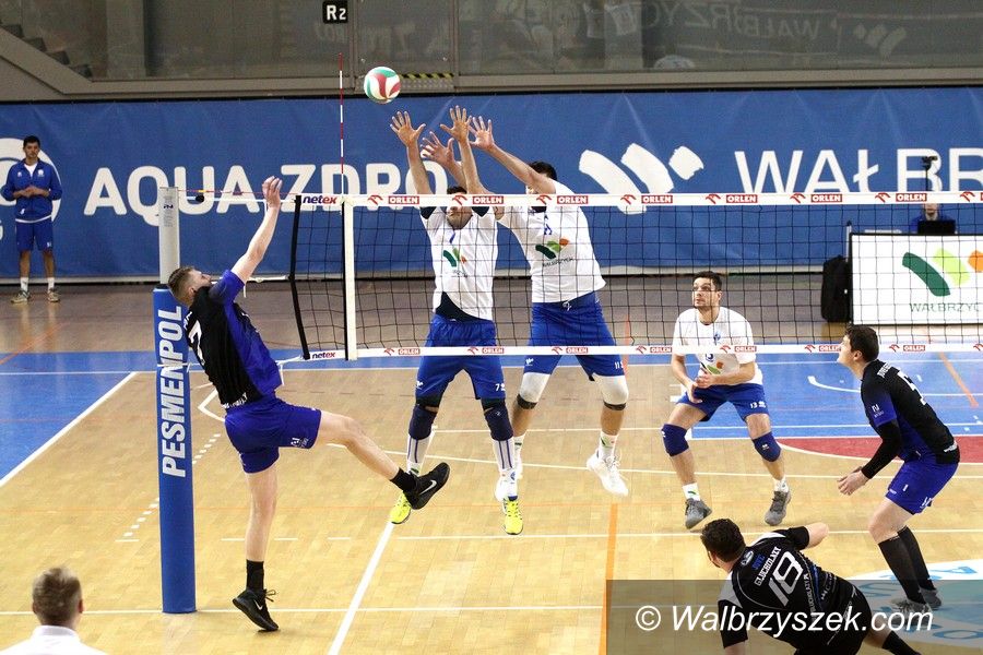 Wałbrzych: II liga siatkówki mężczyzn: Jak na treningu