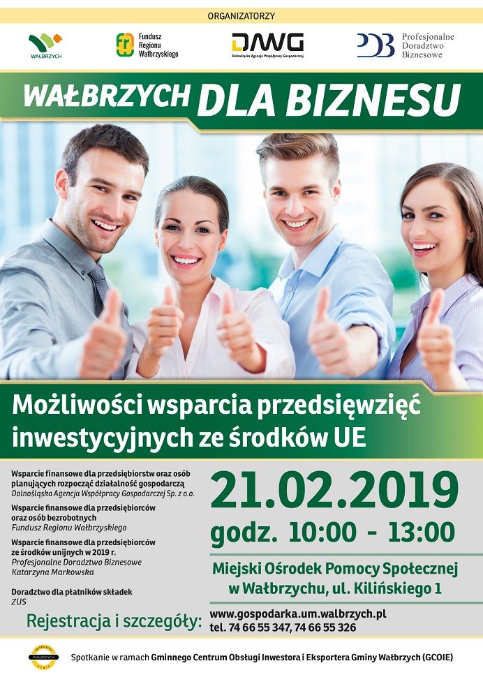 Wałbrzych: W Wałbrzychu będą rozmawiać o biznesie