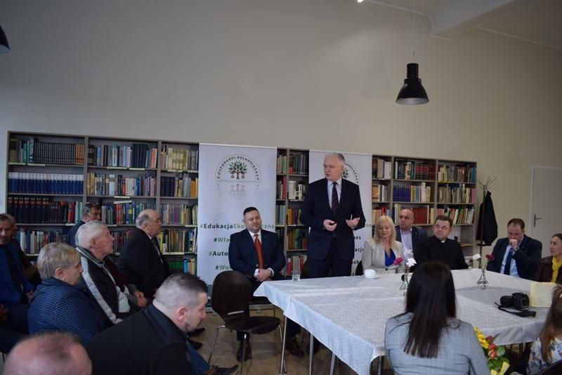 REGION, Głuszyca: Jarosław Gowin gościł w Głuszycy