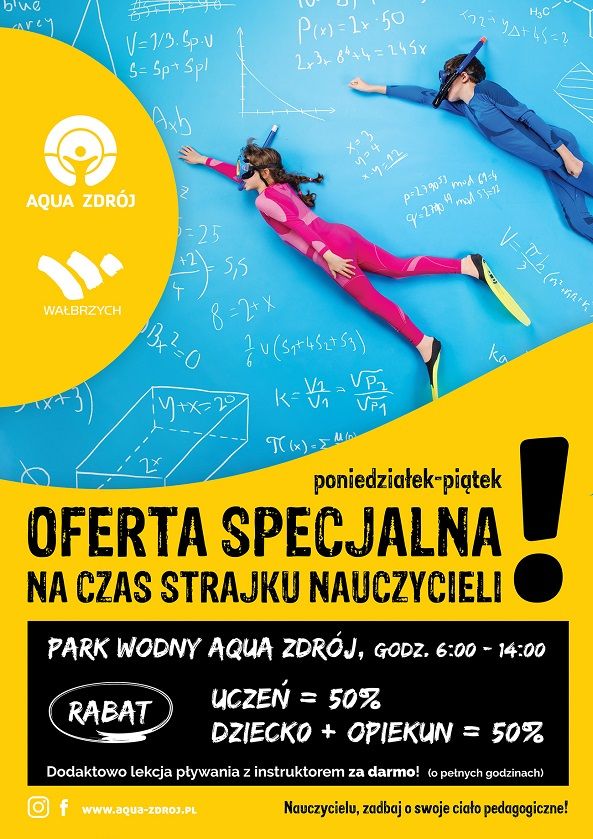 Wałbrzych: Rusza specjalna promocja w Parku Wodnym