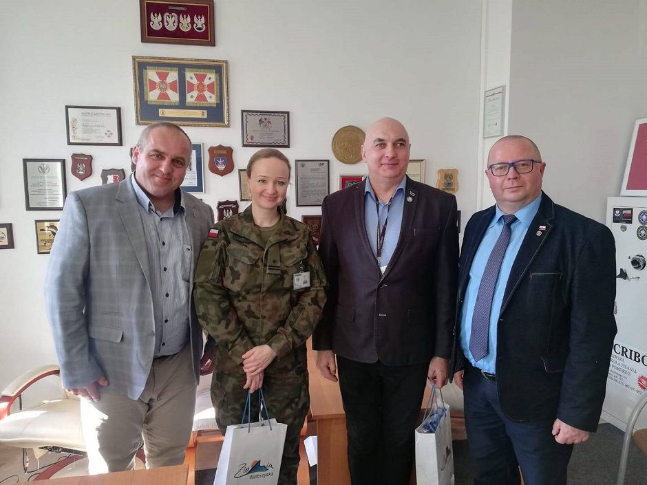 powiat wałbrzyski: Starosta z wizytą w Szczecinie