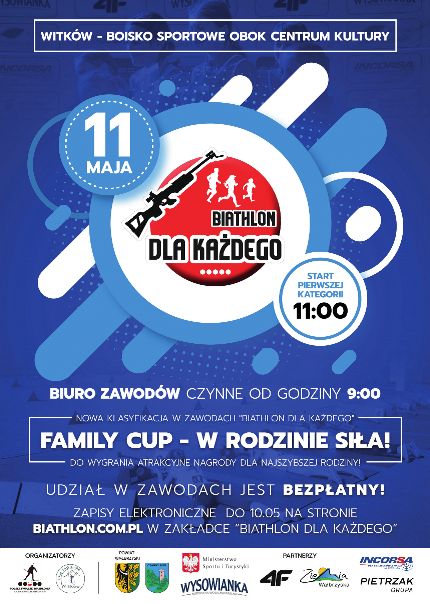 Witków: Impreza z cyklu "Biathlon dla Każdego" zawita do Witkowa