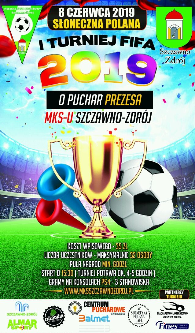 Szczawno-Zdrój: Turniej gry FIFA 2019 odbędzie się w Szczawnie–Zdroju