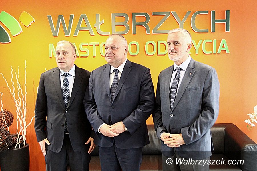 Wałbrzych: Szef PO z wizytą w Wałbrzychu