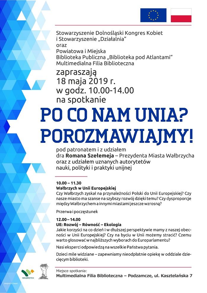 Wałbrzych: Odpowiedzą na pytanie – Po co nam Unia Europejska?