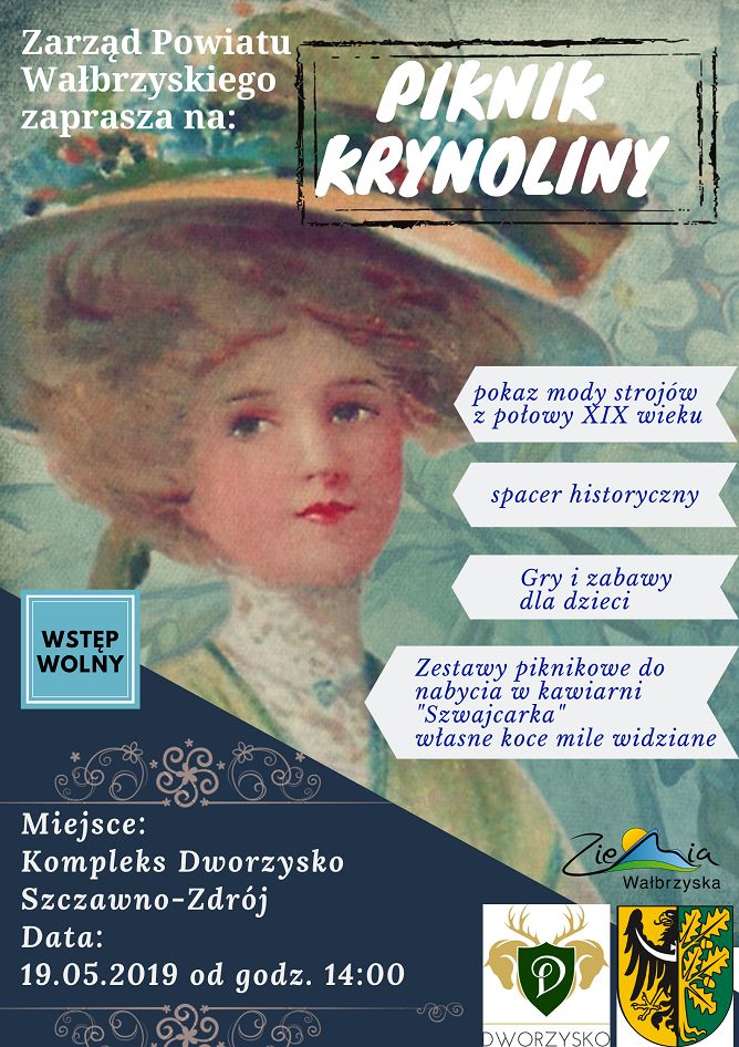 REGION, Szczawno-Zdrój: Piknik Krynoliny odbędzie się w Szczawnie–Zdroju