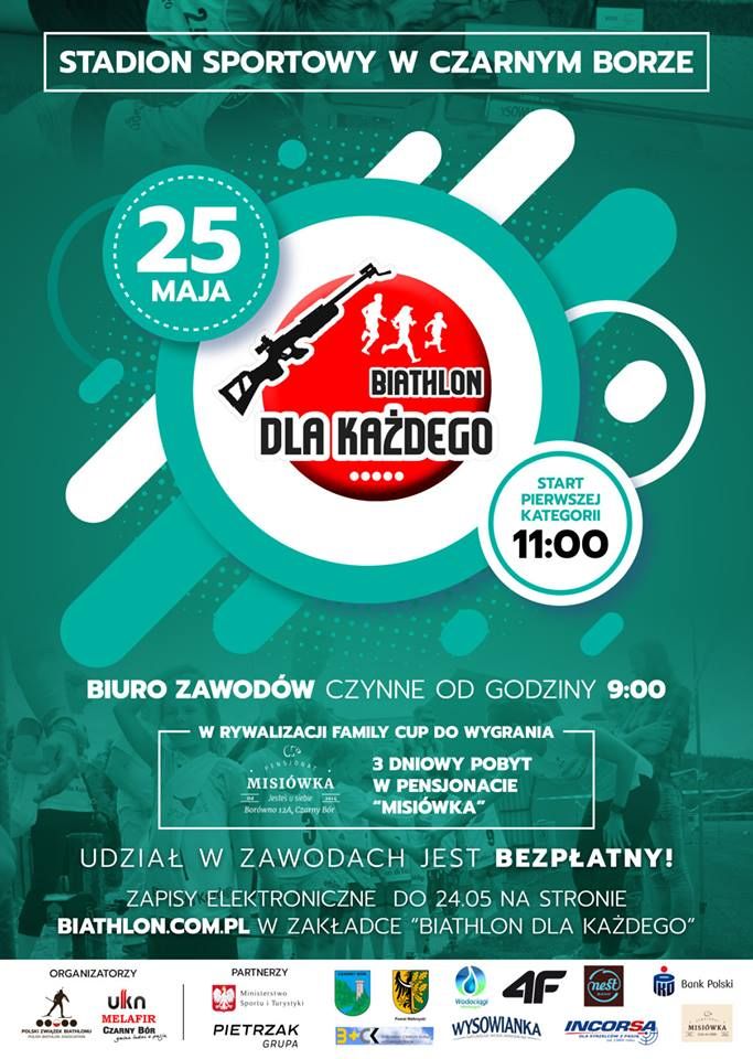 Czarny Bór: "Biathlon dla Każdego" zagości w Czarnym Borze