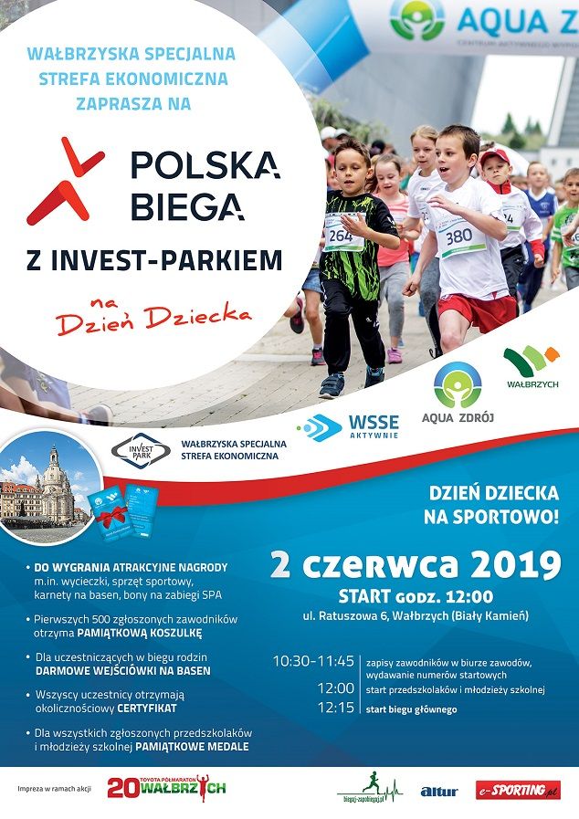 Wałbrzych: Już jutro Wałbrzych pobiegnie z Invest Parkiem
