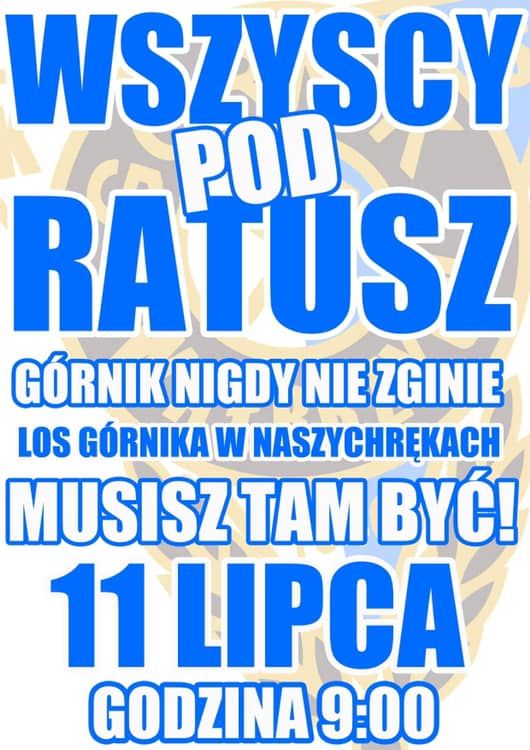 Wałbrzych: Kibice zaprotestują