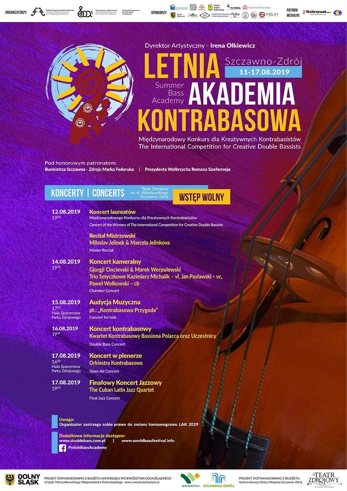 REGION, Szczawno-Zdrój: Pieśni Moniuszki na kontrabas i fortepian w Szczawnie Zdroju
