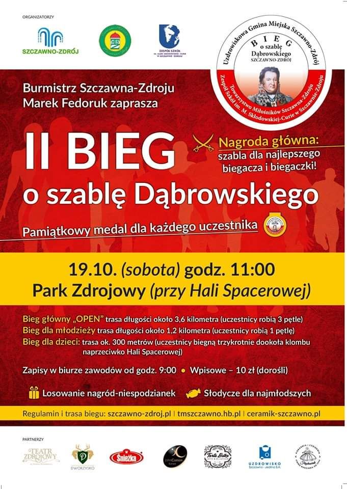 Szczawno-Zdrój: Bieg o szablę