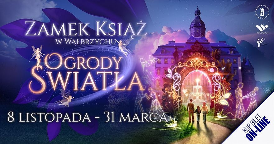 Wałbrzych: Ogrody światła