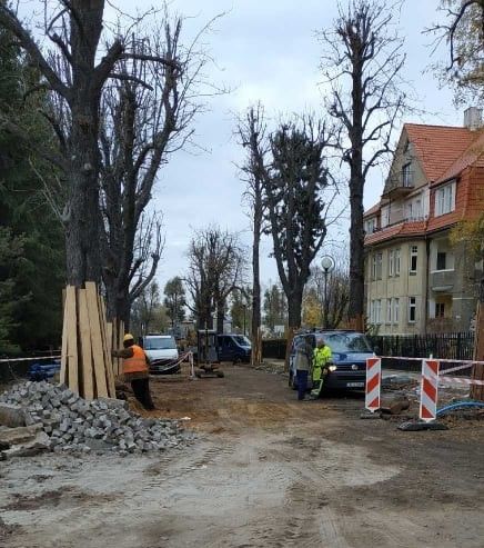 REGION, Szczawno-Zdrój: Zamknięta ulica