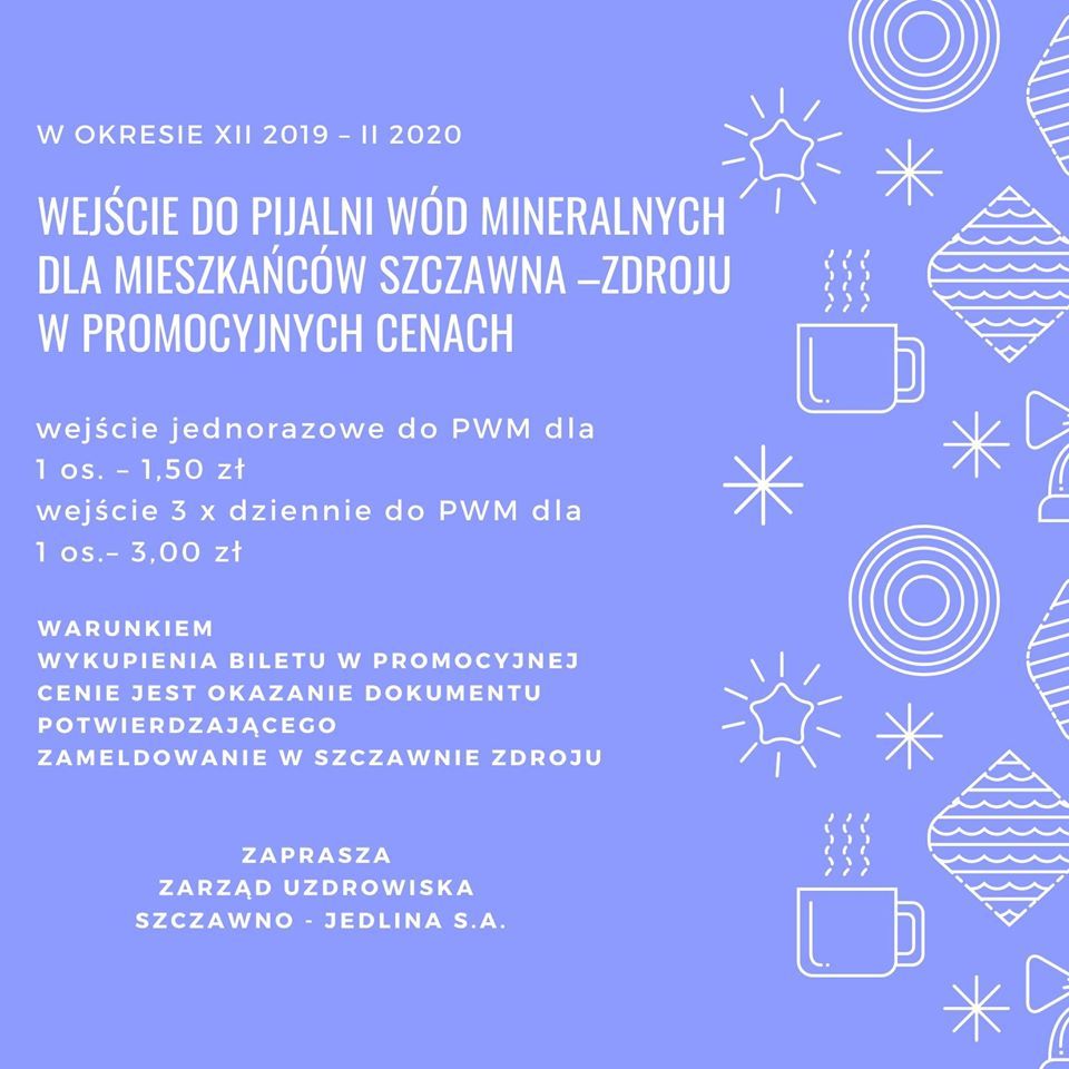 REGION, Szczawno-Zdrój: Taniej do pijalni