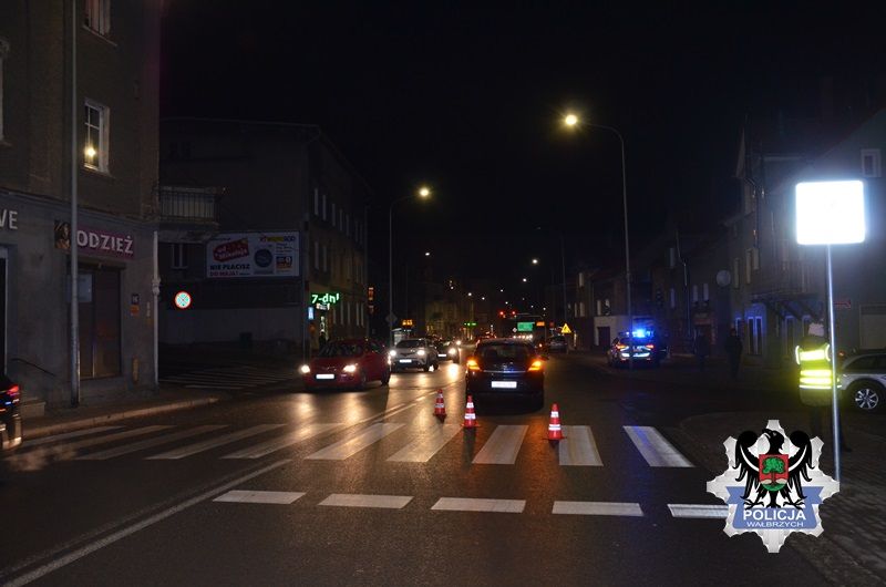 Wałbrzych: Pieszy w szpitalu