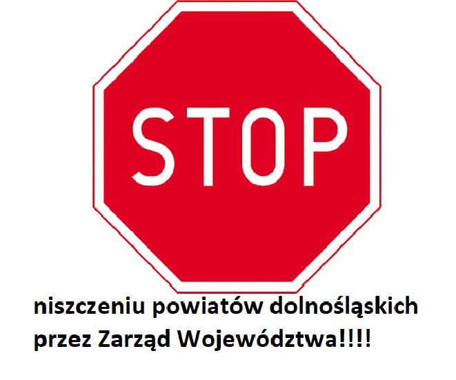 powiat wałbrzyski: Powiat się sprzeciwia