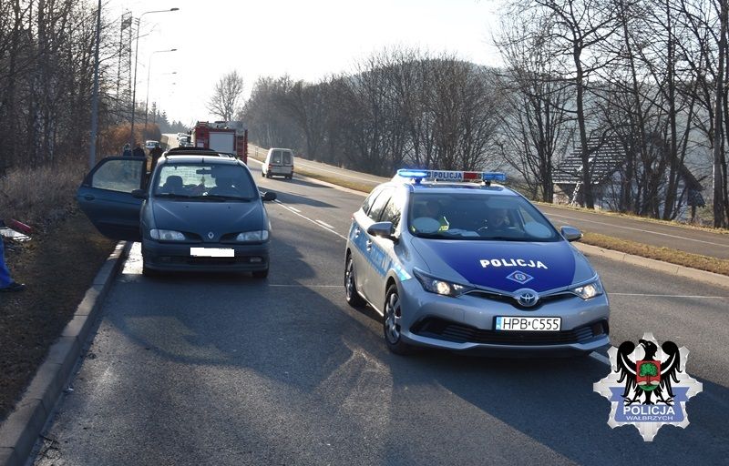 Wałbrzych: Kolizja na Świdnickiej