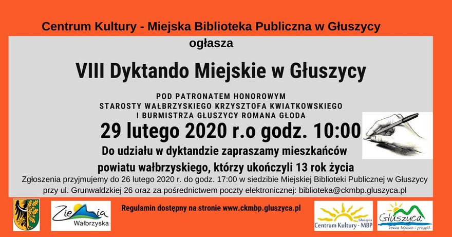 REGION, Głuszyca: Sprawdzian z ortografii