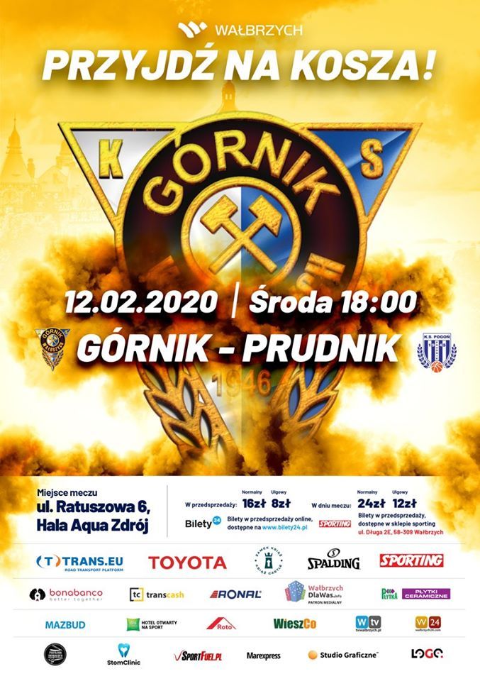 Wałbrzych: Prudnik do pokonania