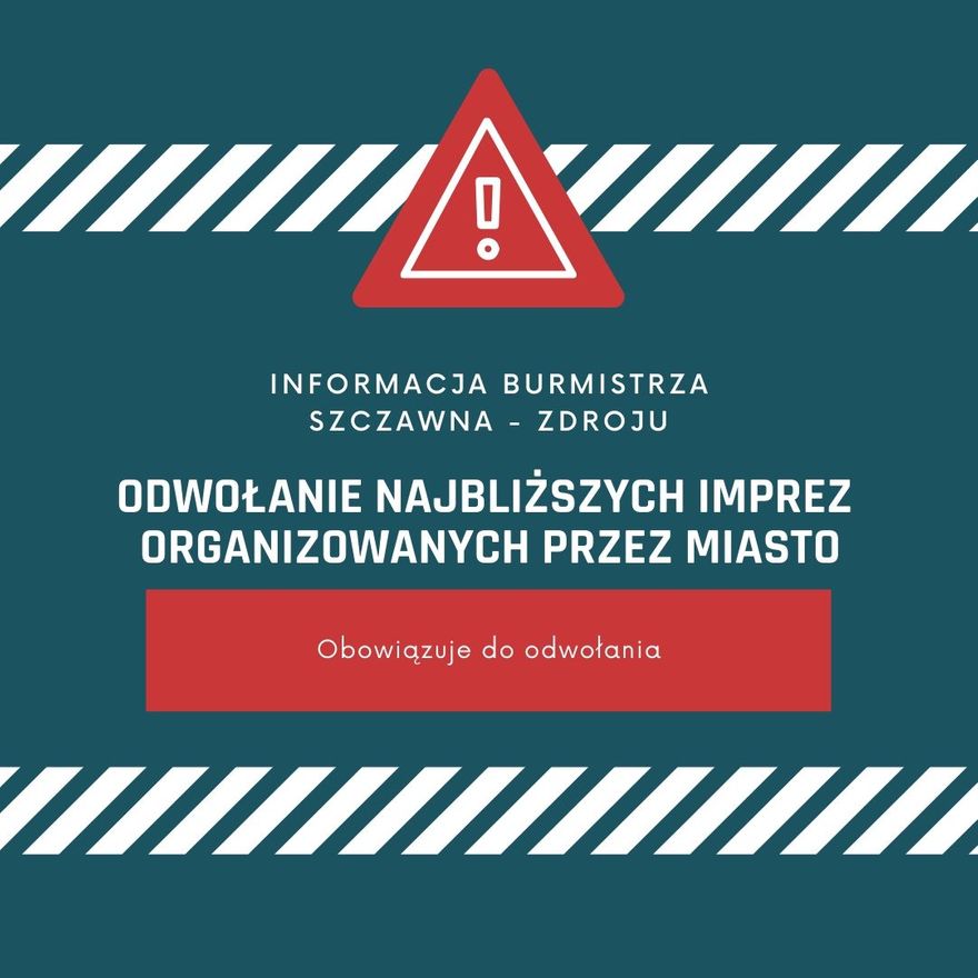 REGION, Szczawno-Zdrój: Apelują o rozwagę