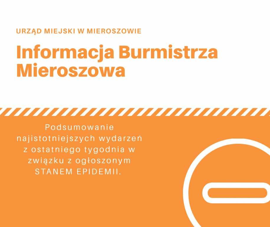 REGION, Gmina Mieroszów: Tygodniowe podsumowanie