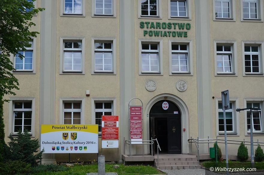 Wałbrzych/powiat wałbrzyski: Wsparcie od powiatu
