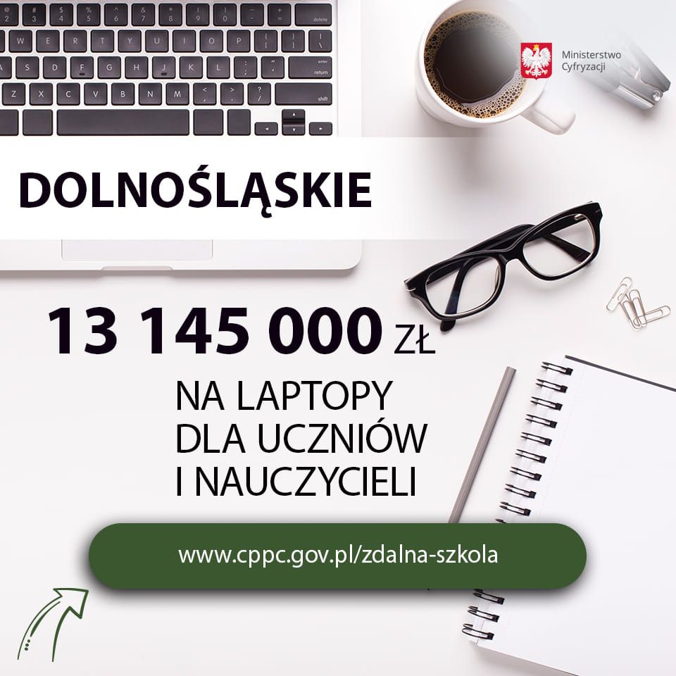 REGION, Boguszów-Gorce: Laptopy pomogą