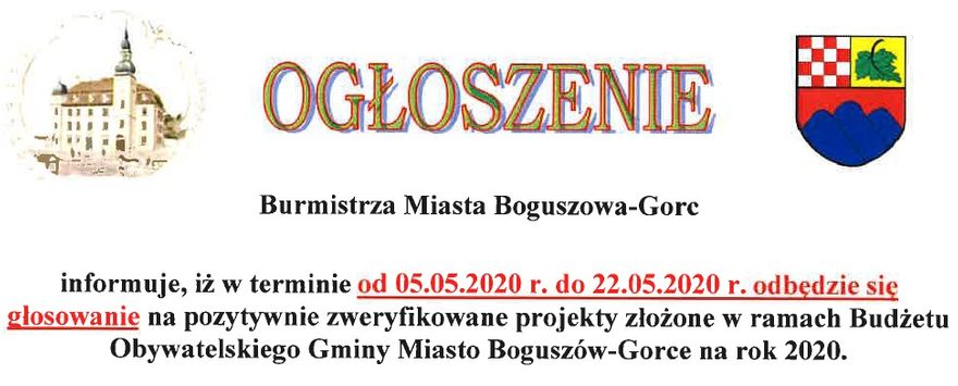 REGION, Boguszów-Gorce: Zagłosują na projekty