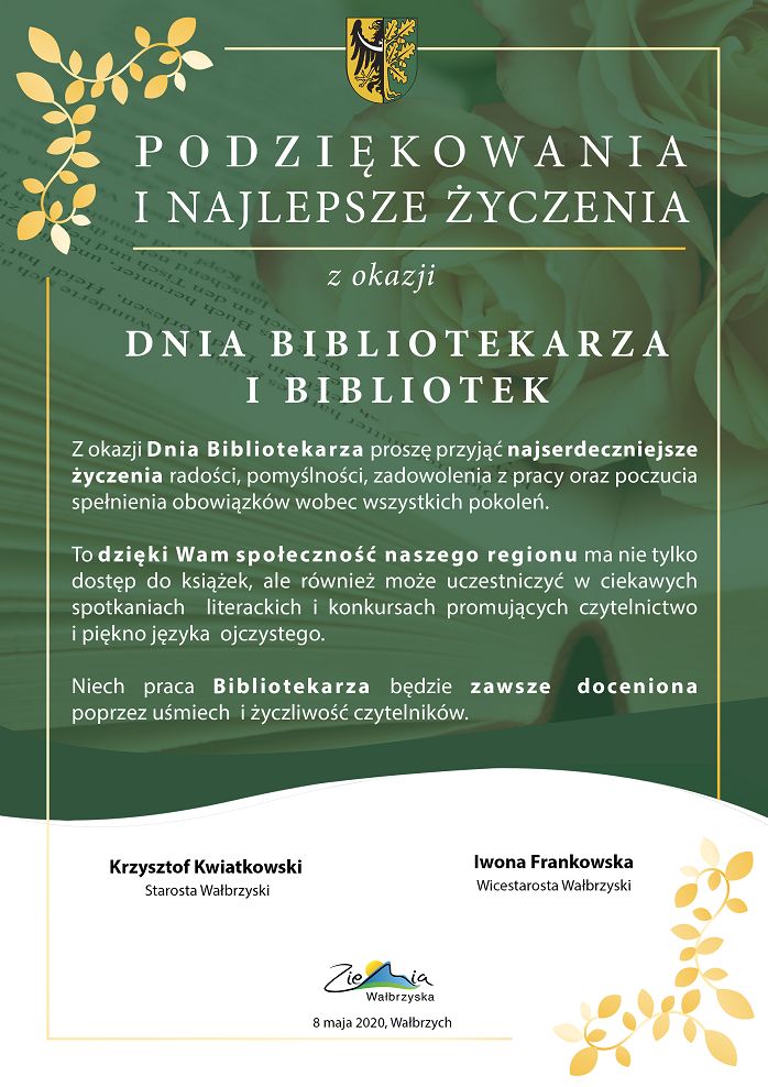 powiat wałbrzyski: Święto bibliotekarzy
